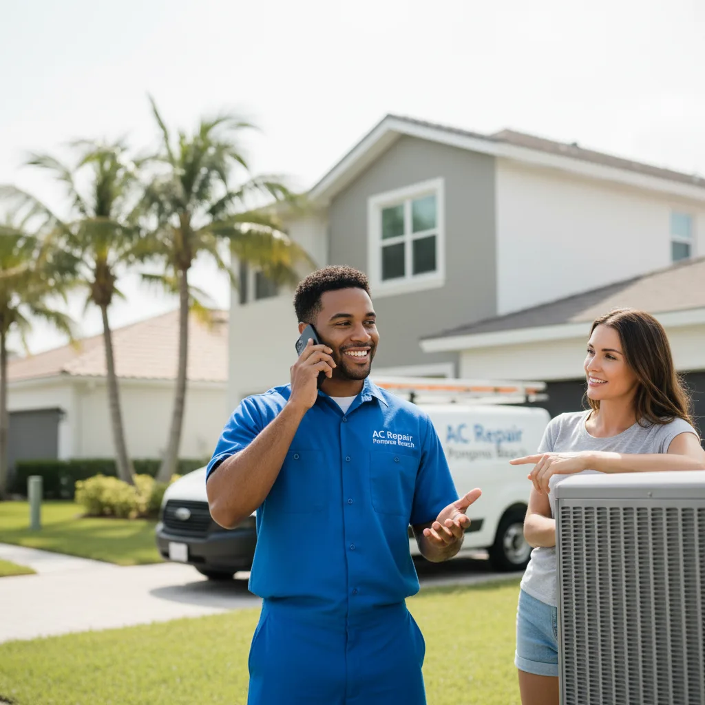 AC Repair Pompano Beach customer support in Edmond